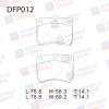 DOUBLE FORCE DFP012 Replacement part