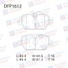 DOUBLE FORCE DFP1612 Replacement part