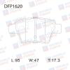 DOUBLE FORCE DFP1620 Replacement part