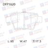 DOUBLE FORCE DFP1620 Replacement part