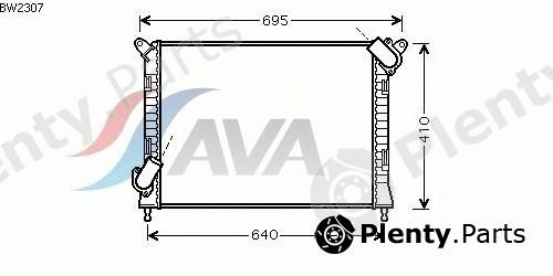  AVA QUALITY COOLING part BW2307 Radiator, engine cooling