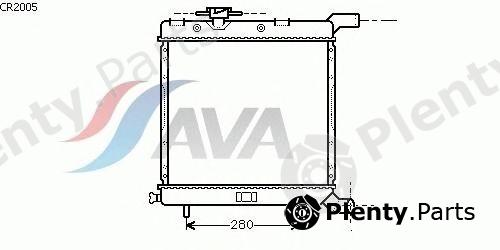  AVA QUALITY COOLING part CR2005 Radiator, engine cooling