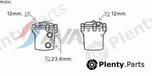  AVA QUALITY COOLING part MS3541 Oil Cooler, engine oil