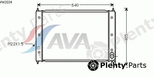  AVA QUALITY COOLING part VW2034 Radiator, engine cooling