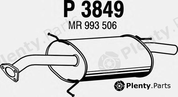  FENNO part P3849 End Silencer