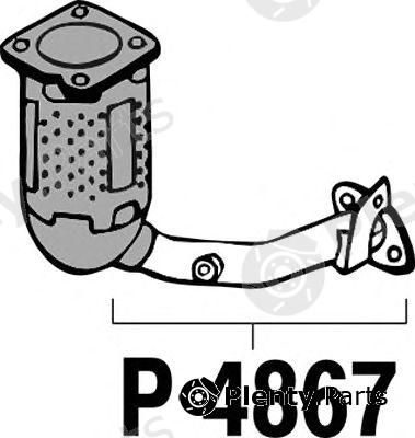  FENNO part P4867 Exhaust Pipe