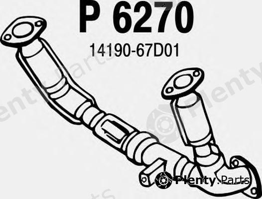  FENNO part P6270 Exhaust Pipe