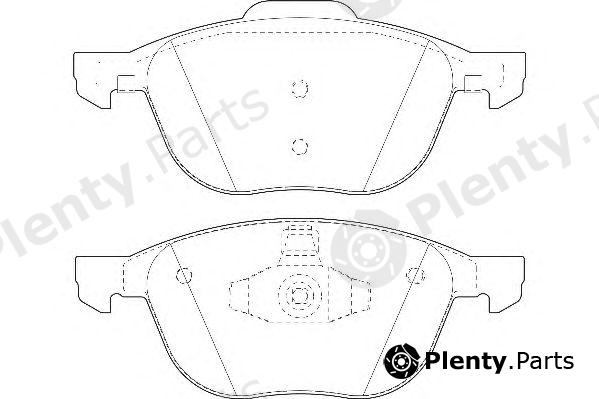  WAGNER part WBP23723A Brake Pad Set, disc brake