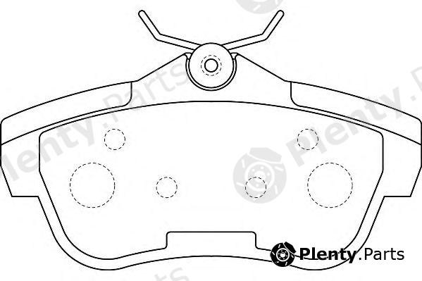  WAGNER part WBP24578A Brake Pad Set, disc brake