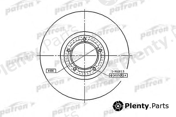  PATRON part PBD1623 Brake Disc