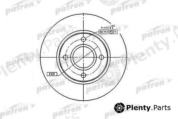  PATRON part PBD2622 Brake Disc