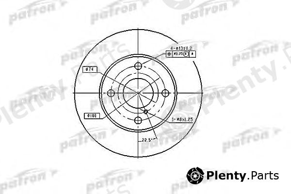  PATRON part PBD2719 Brake Disc