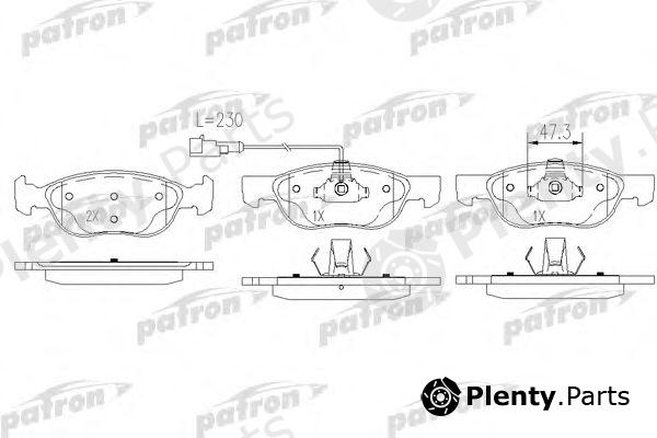  PATRON part PBP1056 Brake Pad Set, disc brake