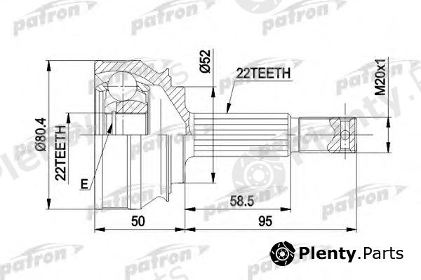  PATRON part PCV1007 Joint Kit, drive shaft