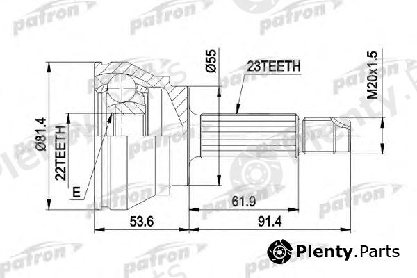  PATRON part PCV1014 Joint Kit, drive shaft