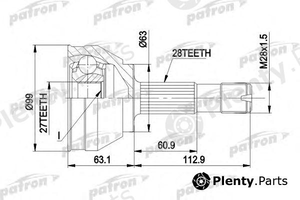  PATRON part PCV1020 Joint Kit, drive shaft