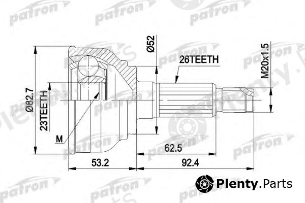  PATRON part PCV1069 Joint Kit, drive shaft