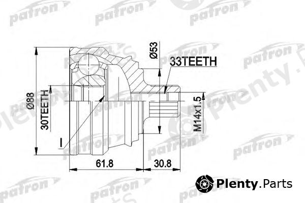  PATRON part PCV1091 Joint Kit, drive shaft