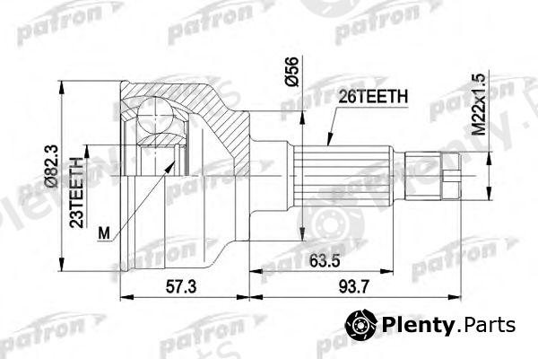  PATRON part PCV1135 Joint Kit, drive shaft