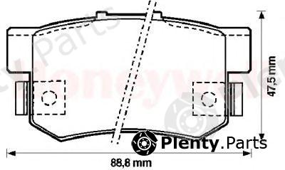  BENDIX part 572138B Brake Pad Set, disc brake