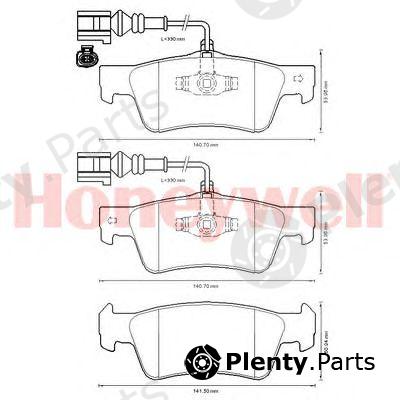  BENDIX part 573301B Brake Pad Set, disc brake