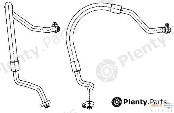  HELLA part 9GS351338-531 (9GS351338531) Low Pressure Line, air conditioning