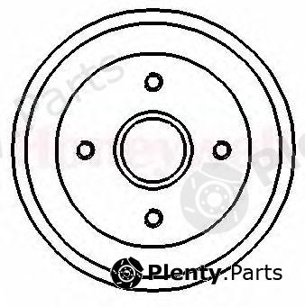  JURID part 329128J Brake Drum