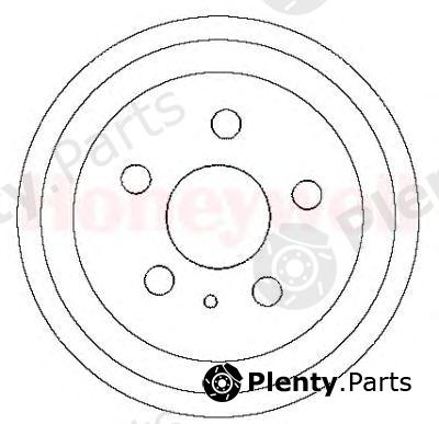  JURID part 329248J Brake Drum