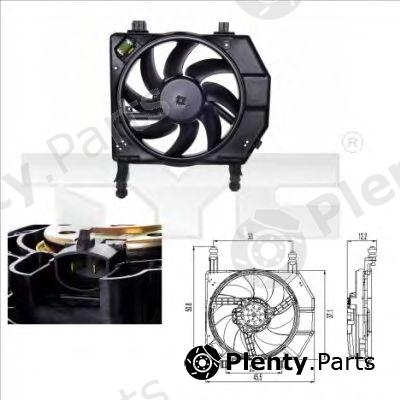  TYC part 810-0033 (8100033) Fan, radiator