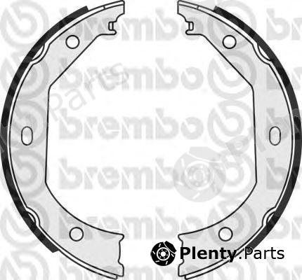  BREMBO part S06509 Brake Shoe Set, parking brake