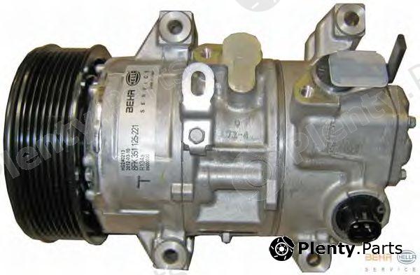  HELLA part 8FK351125-221 (8FK351125221) Compressor, air conditioning