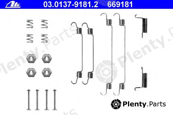  ATE part 03.0137-9181.2 (03013791812) Accessory Kit, brake shoes