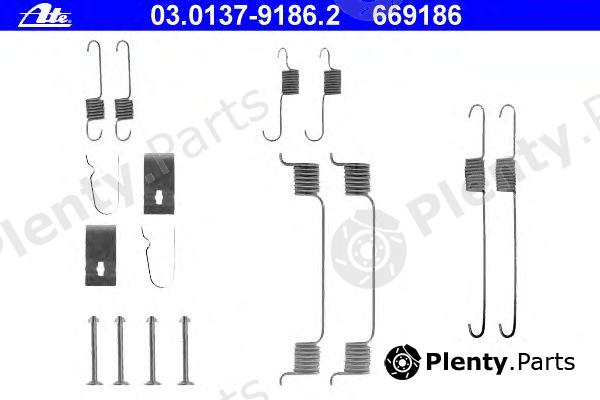  ATE part 03.0137-9186.2 (03013791862) Accessory Kit, brake shoes