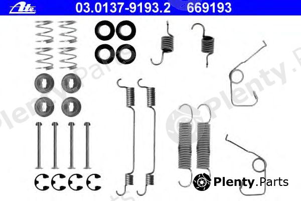 ATE part 03.0137-9193.2 (03013791932) Accessory Kit, brake shoes