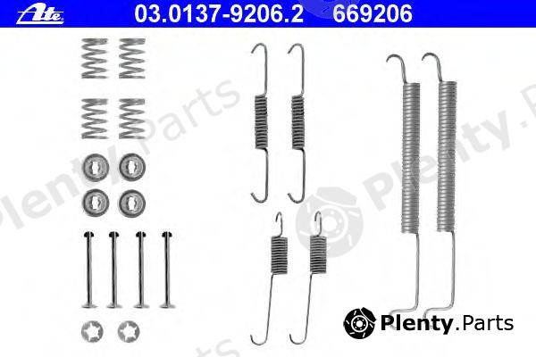  ATE part 03.0137-9206.2 (03013792062) Accessory Kit, brake shoes