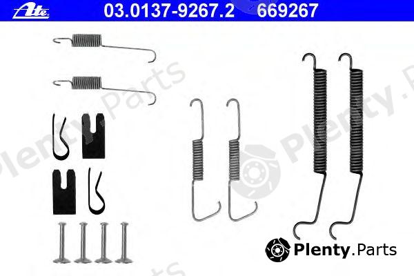  ATE part 03.0137-9267.2 (03013792672) Accessory Kit, brake shoes