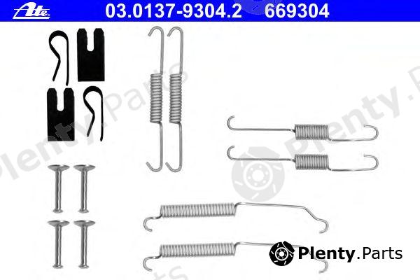  ATE part 03.0137-9304.2 (03013793042) Accessory Kit, brake shoes