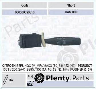  MAGNETI MARELLI part 000050093010 Steering Column Switch