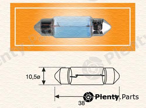  MAGNETI MARELLI part 009423100000 Bulb, licence plate light; Bulb, interior light; Bulb, boot interior light; Bulb, engine bay light; Bulb