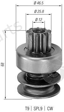  MAGNETI MARELLI part 940113020045 Pinion, starter