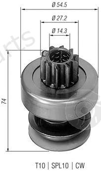  MAGNETI MARELLI part 940113020134 Pinion, starter