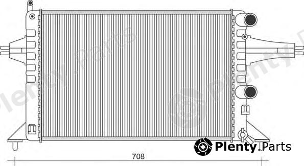  MAGNETI MARELLI part 350213966000 Radiator, engine cooling