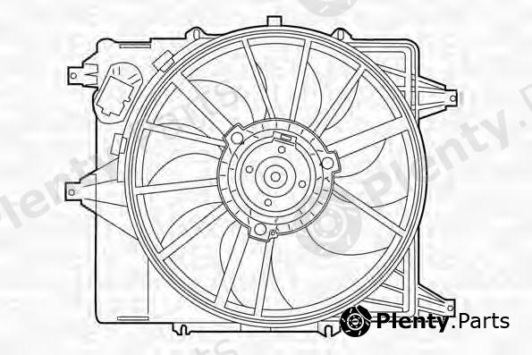  MAGNETI MARELLI part 069422345010 Fan, radiator