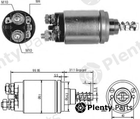  MAGNETI MARELLI part 940113050183 Solenoid Switch, starter