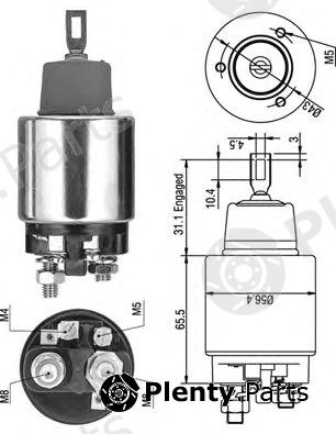  MAGNETI MARELLI part 940113050269 Solenoid Switch, starter