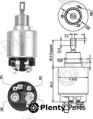  MAGNETI MARELLI part 940113050323 Solenoid Switch, starter