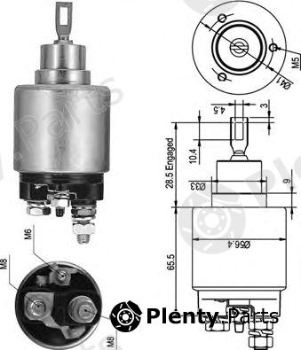  MAGNETI MARELLI part 940113050345 Solenoid Switch, starter