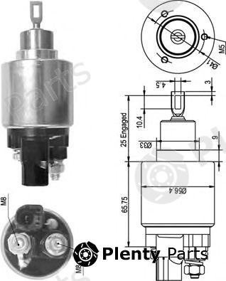  MAGNETI MARELLI part 940113050349 Solenoid Switch, starter