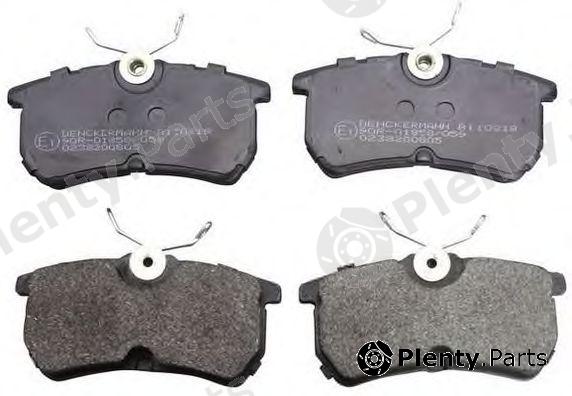 DENCKERMANN part B110219 Brake Pad Set, disc brake