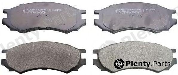  DENCKERMANN part B110559 Brake Pad Set, disc brake